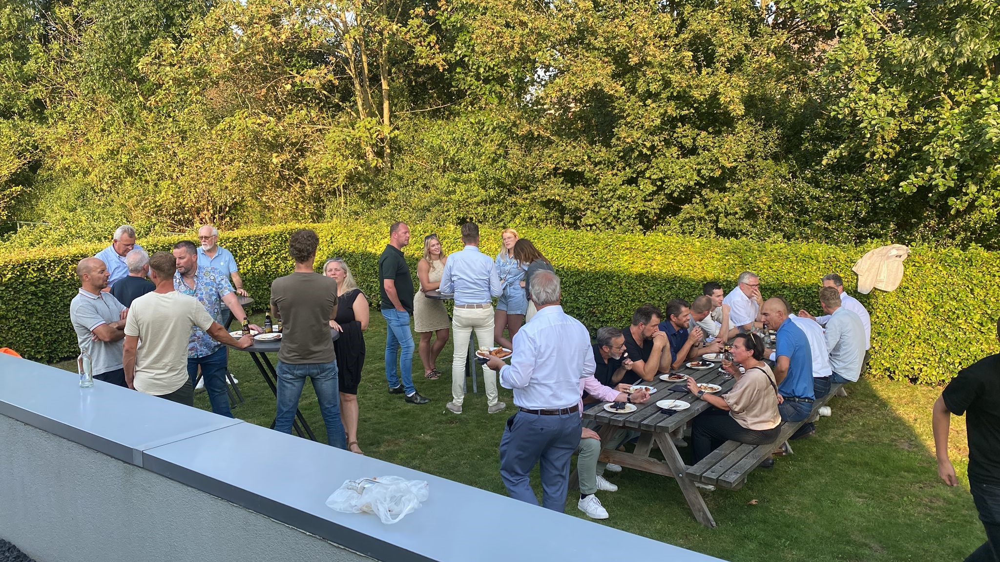 Grote opkomst met veel ondernemers en enkele gemeenteraadsleden